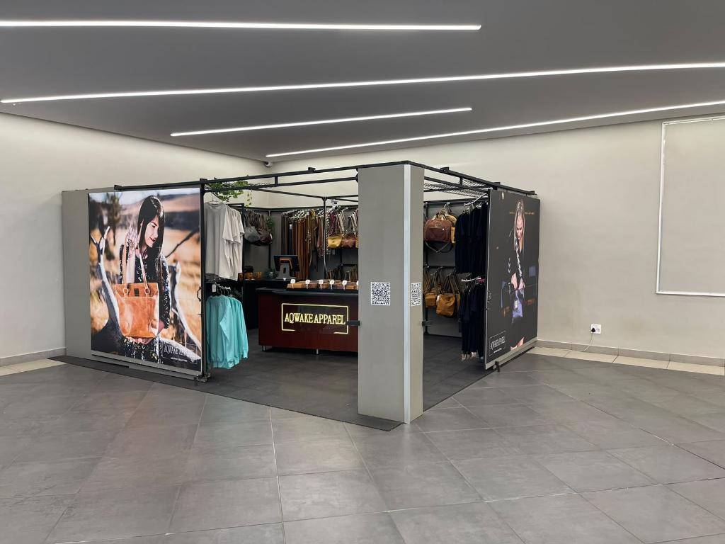 AQWAKE APPAREL Kiosk Shop at Centurion Lifestyle Centre Shopping Mall